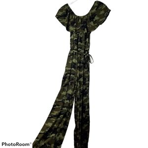 Camouflage jumpsuit/pajamas S/M